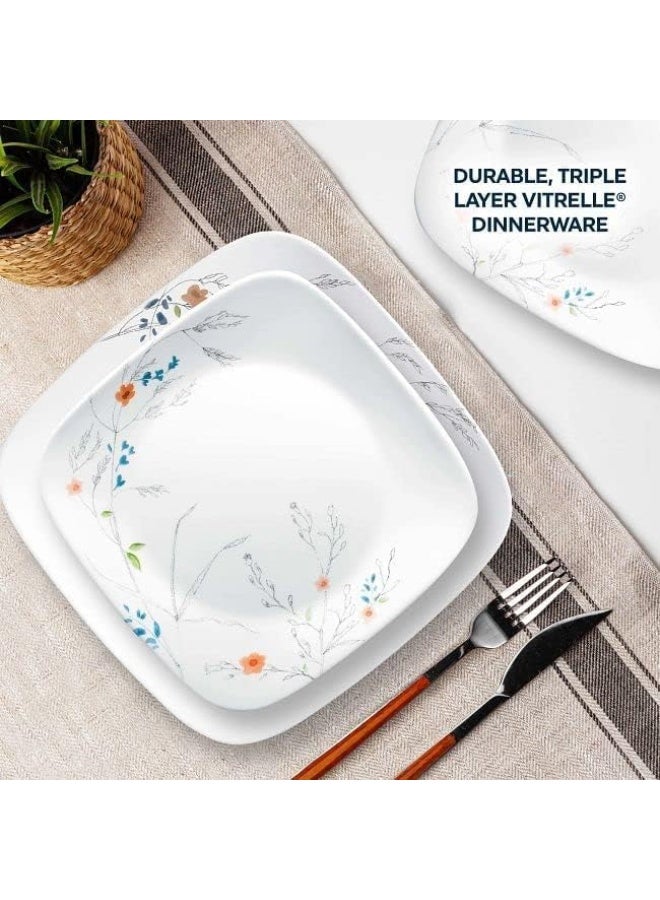 Corelle Adlyn 16pc Dinner set Chip & Break Resistant - Image 2