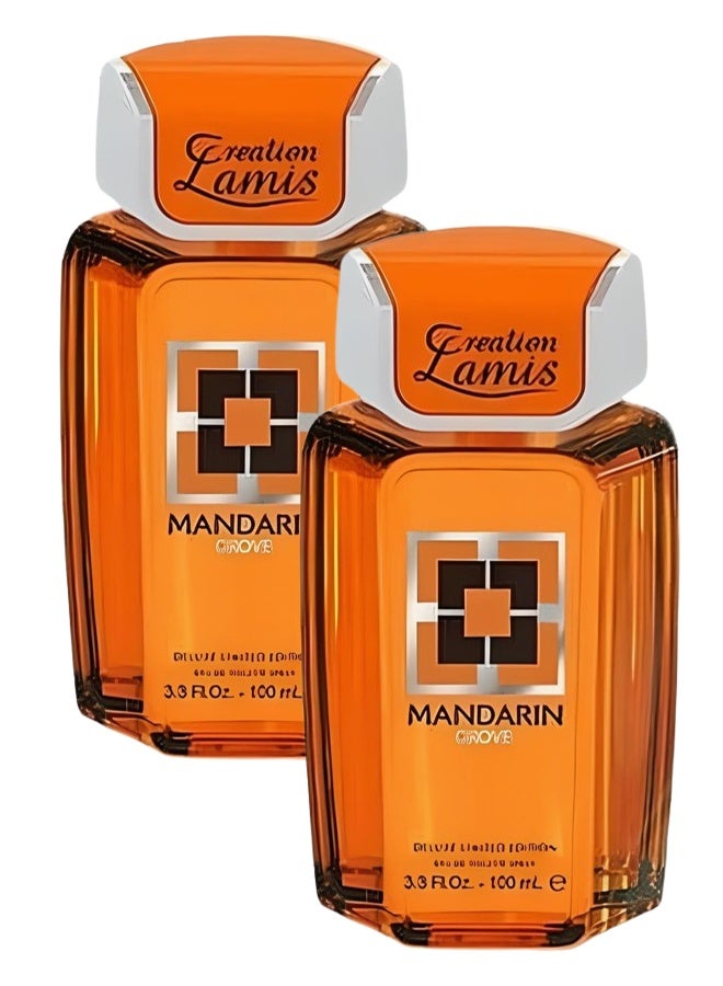 Creation Lamis 2 Pieces Cl Mandarin Grove Perfume For Men 100ml EDT - Image 1