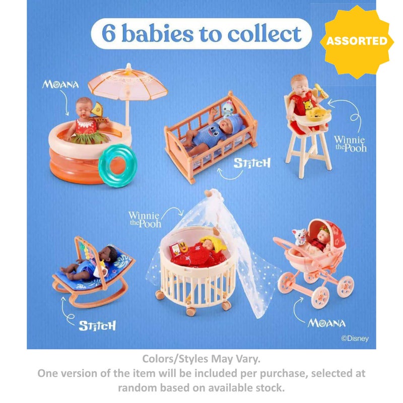 Myminibaby ماي ميني بيبي ديزني السلسلة 1 كبسولة مقتنيات مصغّرة (متنوع) - Image 5