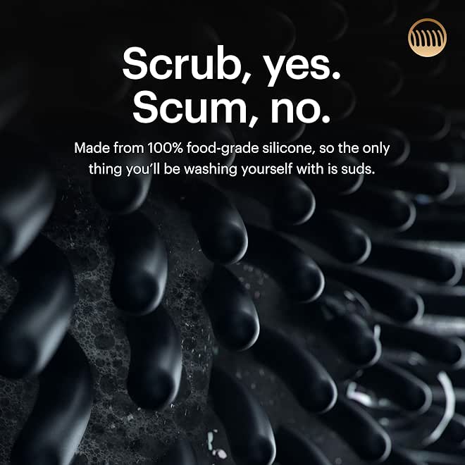 MANSCAPED® The Body Buffer Premium Silicone Scrubber for Nourishing, Cleaning & Exfoliating Your Skin - Lather Boosting Bristles with Ergonomic No-Slip Handle, Long-Lasting & Easy to Clean (1-Pack) - Image 3