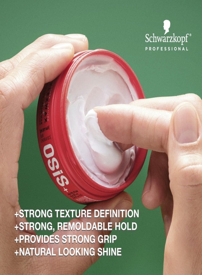 OSiS+ Flexwax, 2.8 oz (2 Pack) - Ultra Strong Cream Wax - Long-lasting Hold for Creative Hair Styling - Moldable Texturizing Product for Wild Hair Styling and Shine - Washes Out Easily - Image 2