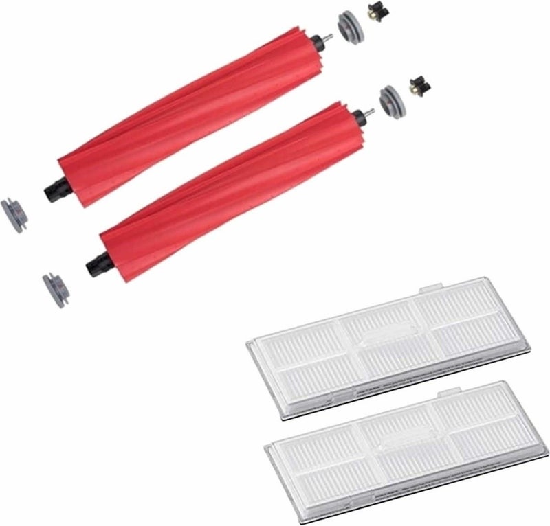 Roborge Roborock S7 Max V Ultra Robot Vacuum Cleaner Compatible 4-Piece Spare Parts Set 