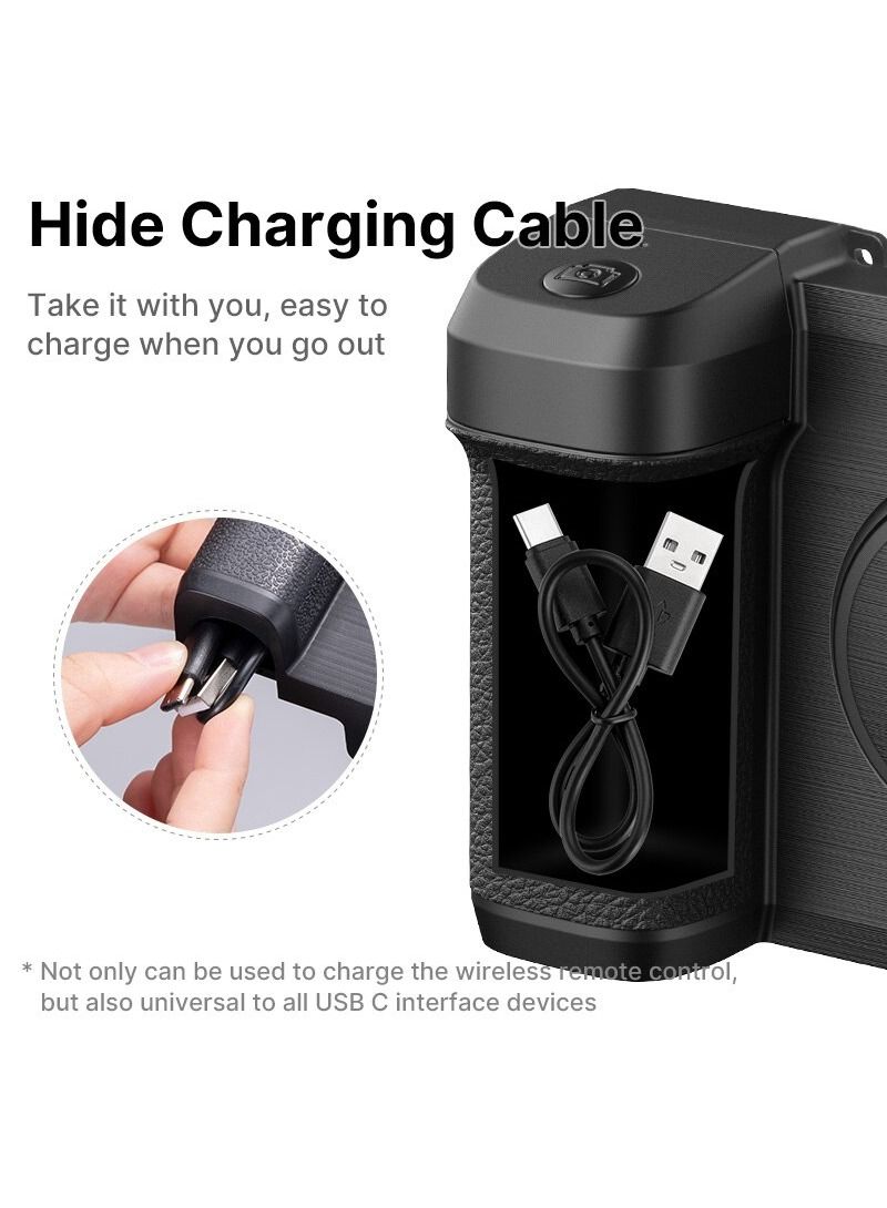 Ulanzi Capgrip II Smartphone Selfie Shooting Grip Bluetooth Remote Control Selfie Mobile Mount Holder - Image 5