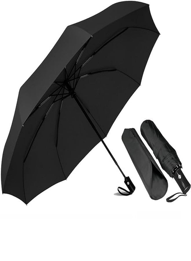 CVM ENTERPRISE Umbrella for Women | Umbrella for Men | UV Coated 3 Fold Umberallas for Rain with Auto Open and Close Small Folding Umbrella Travel Parasol with 95% UV Protection Umbrella - Image 1
