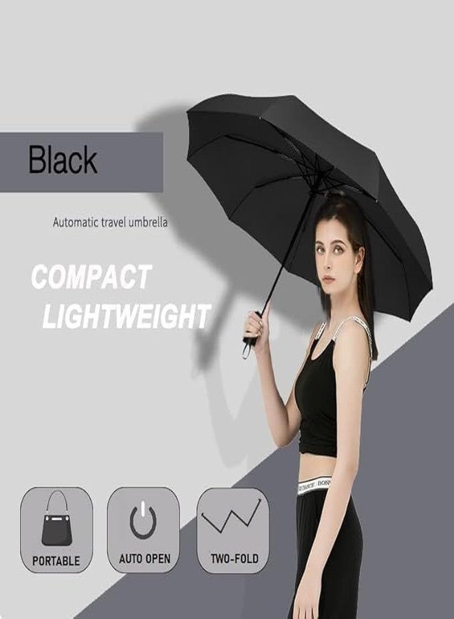 CVM ENTERPRISE Umbrella for Women | Umbrella for Men | UV Coated 3 Fold Umberallas for Rain with Auto Open and Close Small Folding Umbrella Travel Parasol with 95% UV Protection Umbrella - Image 4