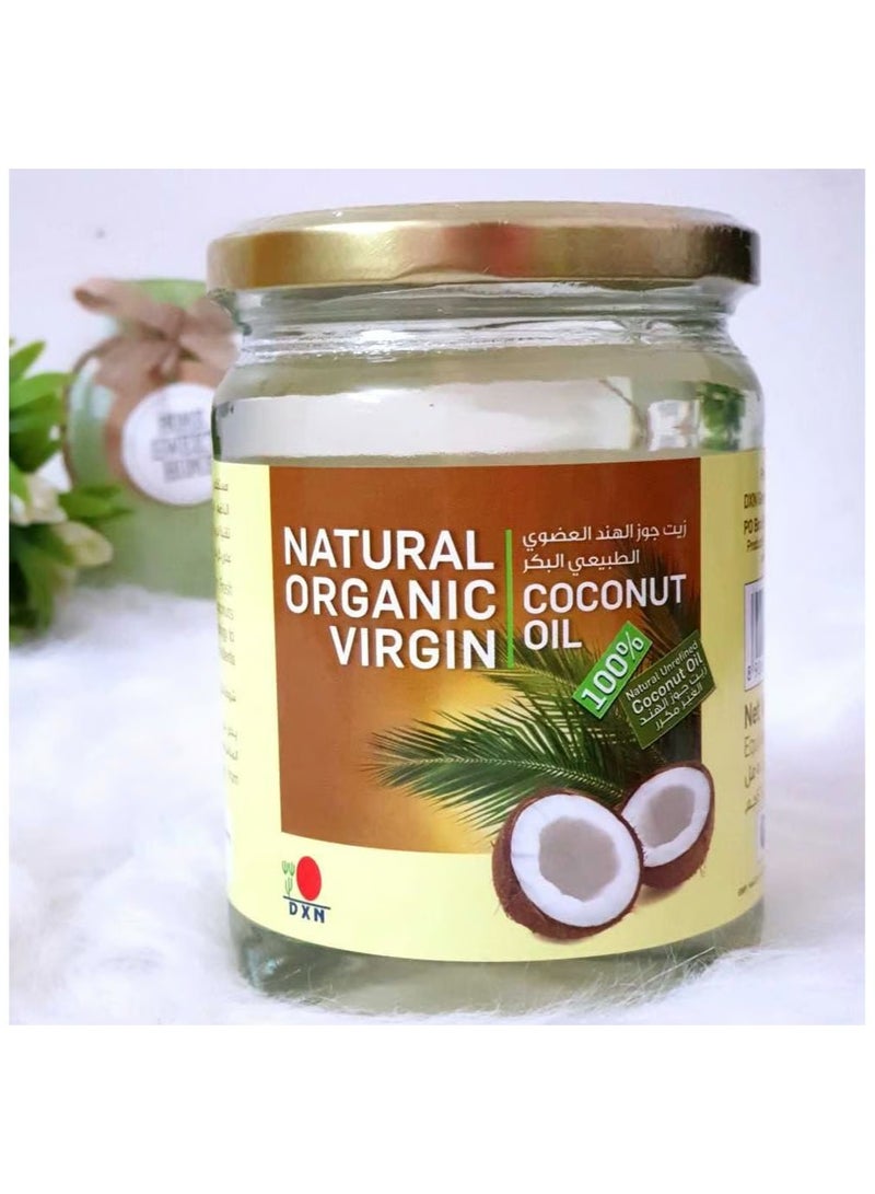 دي اكس ان زيت جوز الهند النقي والطبيعي بنسبة 100% جحم 500 مل - Image 1