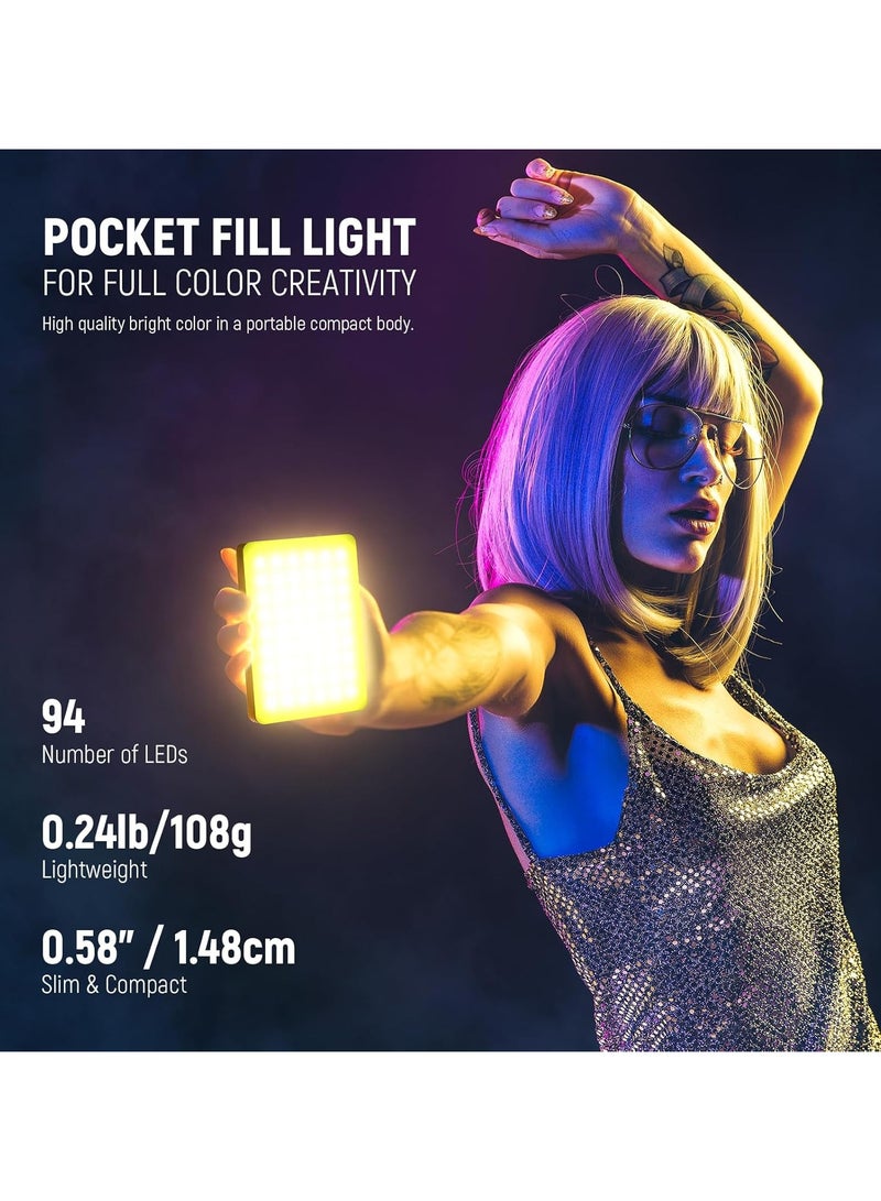 مصباح LED مع حامل هاتف ومشبك إضاءة، قابل للتعتيم مع 3 أوضاع لإضاءة الهاتف، بطارية مدمجة 2000 مللي أمبير في الساعة للكمبيوتر اللوحي والكمبيوتر المحمول ومؤتمرات الفيديو والبث المباشر - Image 3