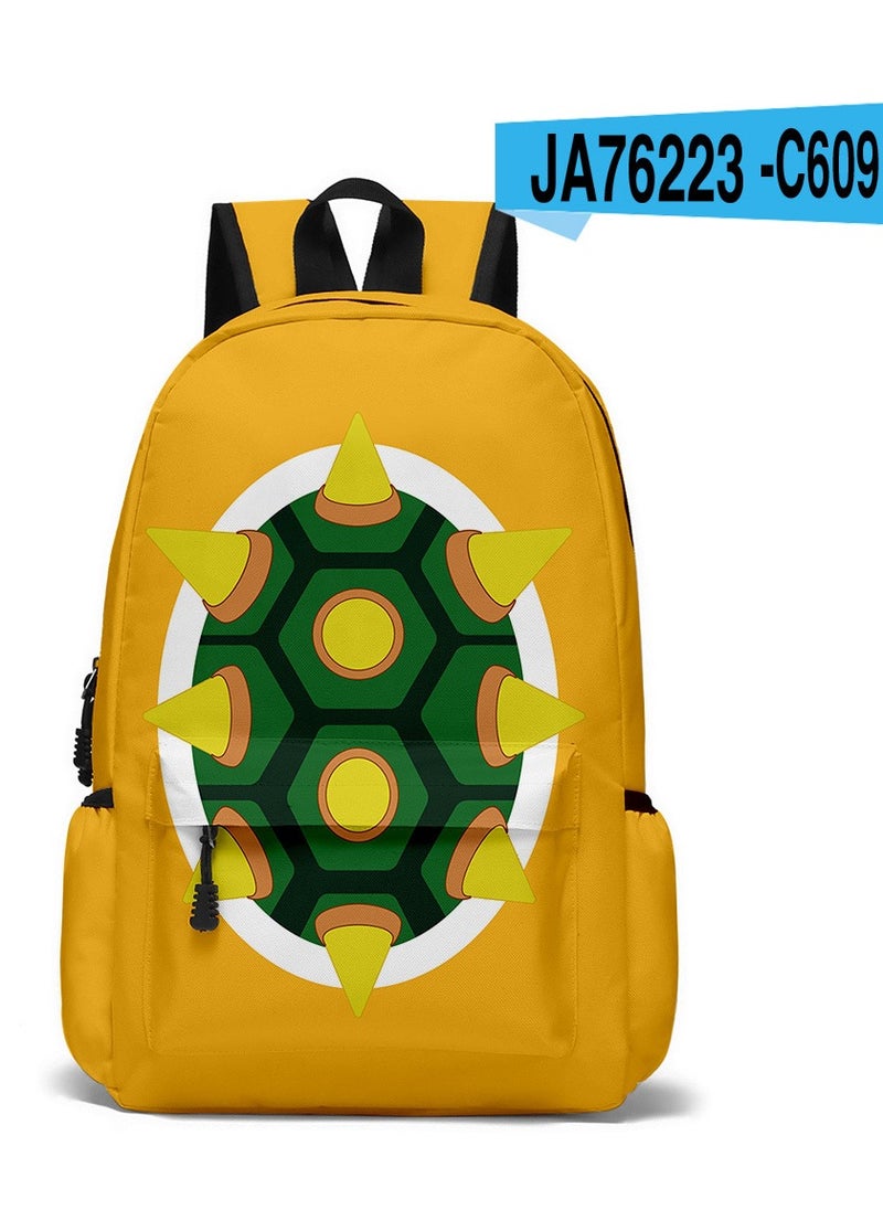Mario - 【School Season】Mario Students Large Capacity Schoolbag Children Cartoon Backpack Back to School Essential College Bag Leisure Bag Travel Bag Multi-color - Image 1