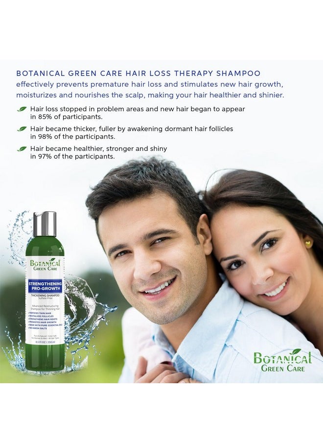 botanical green care - Strengthening Pro-Growth Shampoo, Hair Loss Therapy. Thickening Shampoo for Thinning Hair, Hair Loss Shampoo - Image 1