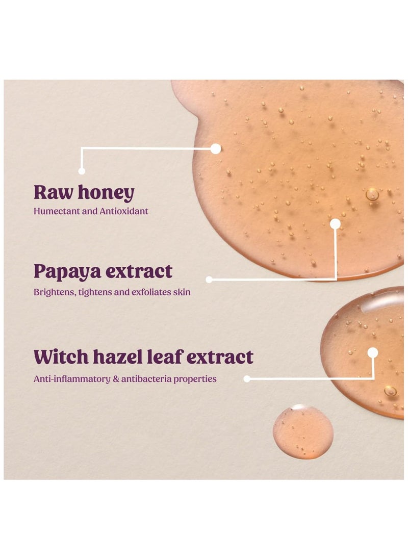 vilvah STORE - Honeyfix Face Cleanser | For Normal to Oily & Acne Prone Skin | | No Silicones, No Parabens, No Sulfates | Men & Women | 100ml - Image 1