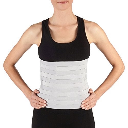 Soles Compression Abdominal Binder, Post-Surgical and Postpartum Belly Wrap, Adjustable Belly Wrap Supports Muscle & Skeletal Stability, Unisex, One Size Fits Most - Image 4