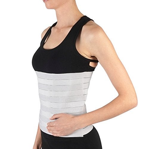 Soles Compression Abdominal Binder, Post-Surgical and Postpartum Belly Wrap, Adjustable Belly Wrap Supports Muscle & Skeletal Stability, Unisex, One Size Fits Most - Image 5