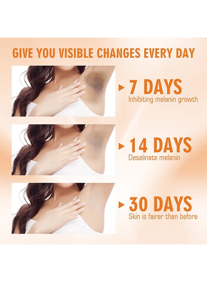 أوهو كريم تبييض فيتامين سي 50 جرام ، مفاصل منحنى الكوع الميلانين يضيء لون البشرة يحسن البهتان توهج كريم التبييض - Image 3