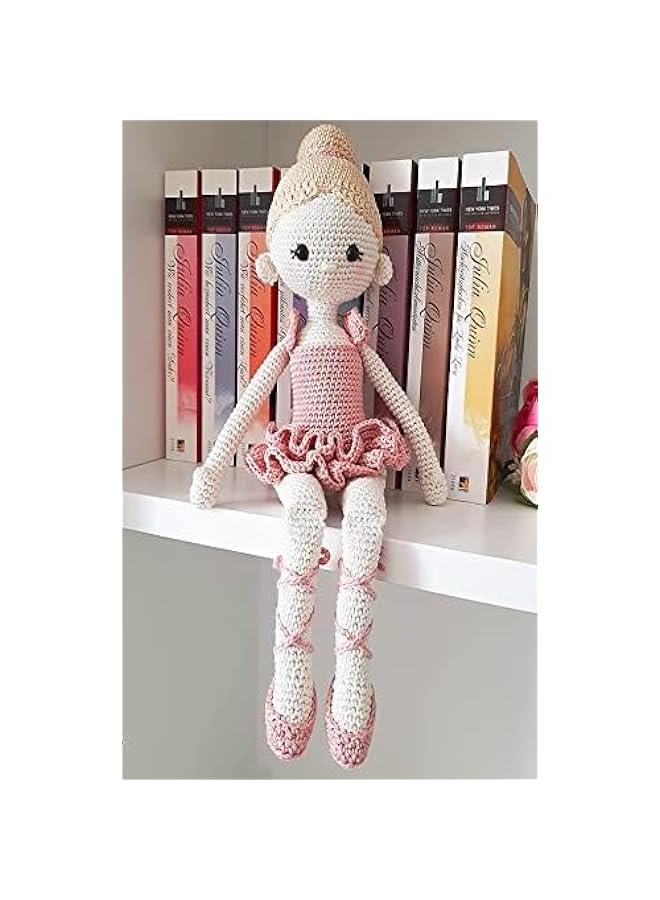 Arabest 【 Set of 2 Skeins 】 SMC Catania Originals 100% Mercerized Cotton Yarn, Total 3.52 Oz. Each 1.76 Oz (50g) / 136 Yrds (125 m) Amigurumi Yarn Fine-Sport 2 (130 Cream) - Image 5