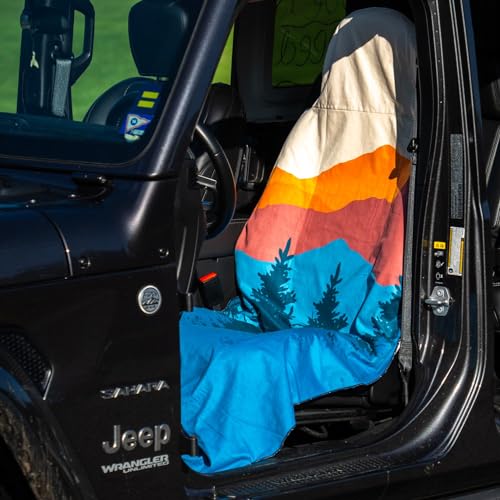 Gone For a Run Athletic Running Towel - Microfiber Car Seat Towel Covers - Sedona - Image 2