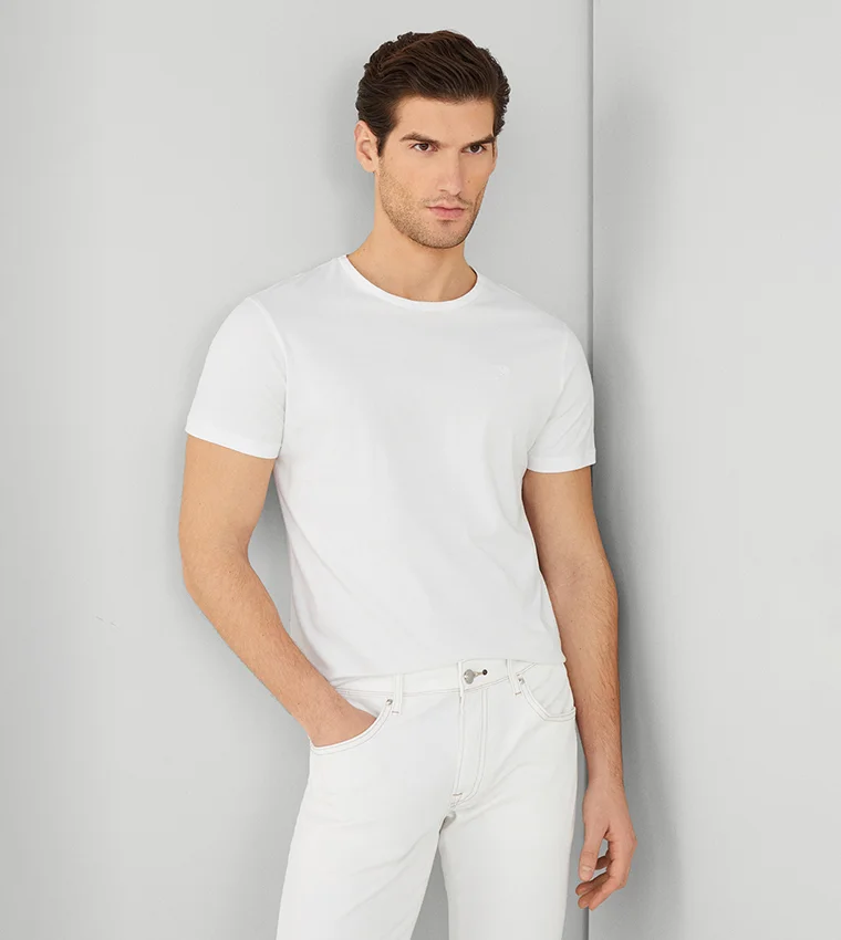 هاكيت CLASSIC FIT PIMA T-SHIRT