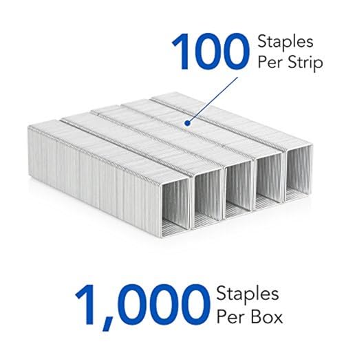 Swingline Staples, Heavy Duty for Desktop Staplers, 3/4" Length, 100/Strip, 1000/Box (35319) - Image 4