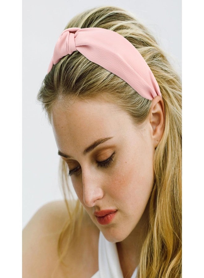 VELSCRUN 12 Pack Satin Headbands for Women Non Slip Wide Knotted Black White Headband Cute Boho Head Bands Silk Headbands Hair Band Hair Accessories Womens Sisters Girls Gifts Fashion Headband - Image 4