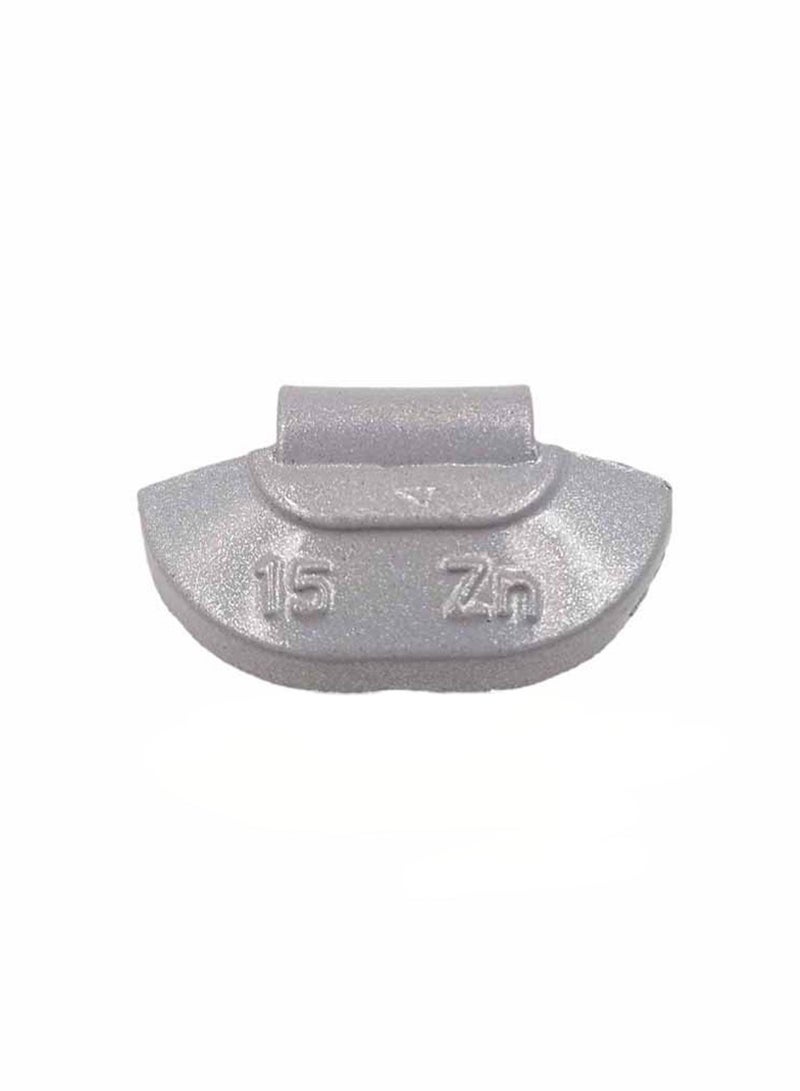 RHINOMOTIVE Automotive Zinc Clip-on Wheel Weight 15g 100Pcs  - Image 1