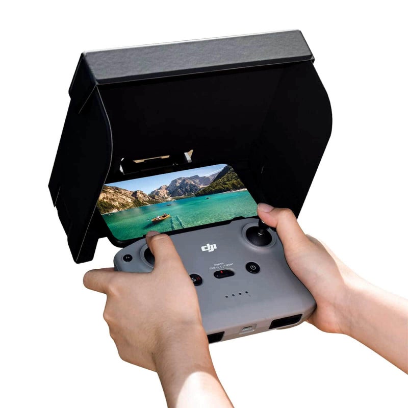 HeiyRC Sun Hood for DJI Mini 4 ProAIR 3Mini 2 SEMini 3 ProAir 2SMavic 3 ClassicProMini 2Mini 3AIR 2 RCN1RCN2 Controller Antiglare Foldable Sunshade Drone Accessories for 457 inch - Image 2