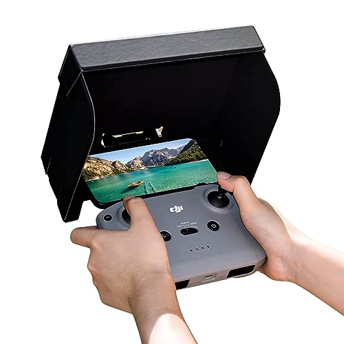 HeiyRC Sun Hood for DJI Mini 4 ProAIR 3Mini 2 SEMini 3 ProAir 2SMavic 3 ClassicProMini 2Mini 3AIR 2 RCN1RCN2 Controller Antiglare Foldable Sunshade Drone Accessories for 457 inch - Image 1