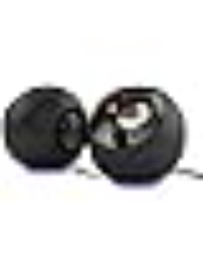 Creative Pebble SE Minimalist 2.0 USB-C Powered PC Speakers with RGB Lighting?, 3.5 mm AUX-in, Up to 4.4W RMS Power for Computers and Laptops (Black) - Image 4