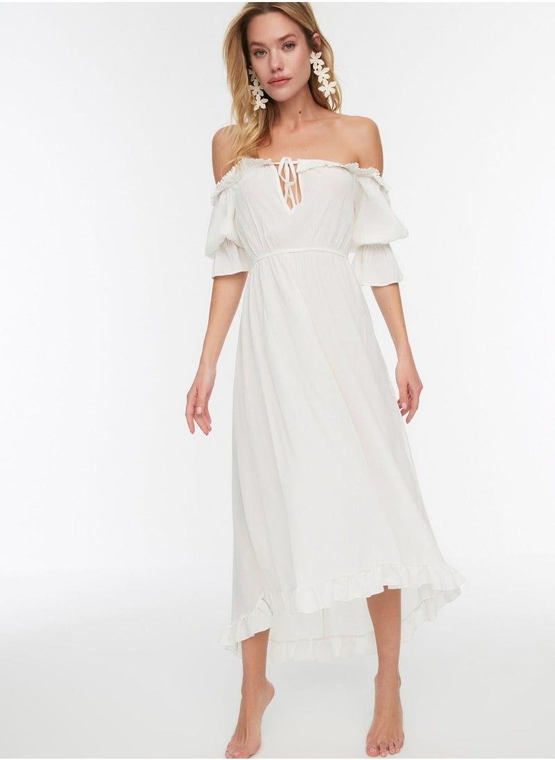 trendyol - Off Shoulder Dress - Image 1