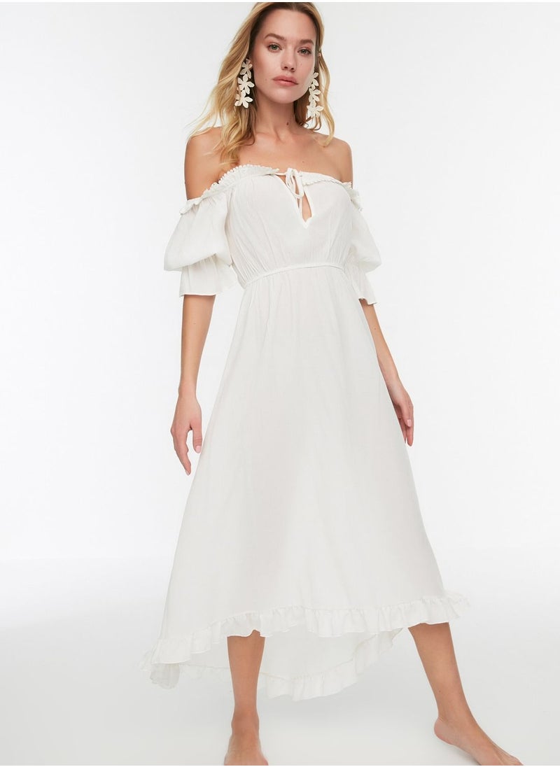 trendyol - Off Shoulder Dress - Image 1