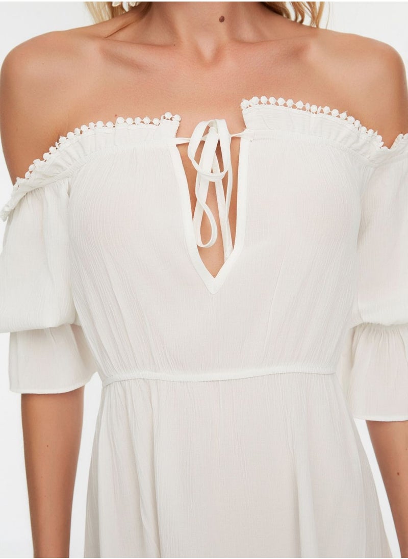 trendyol - Off Shoulder Dress - Image 1