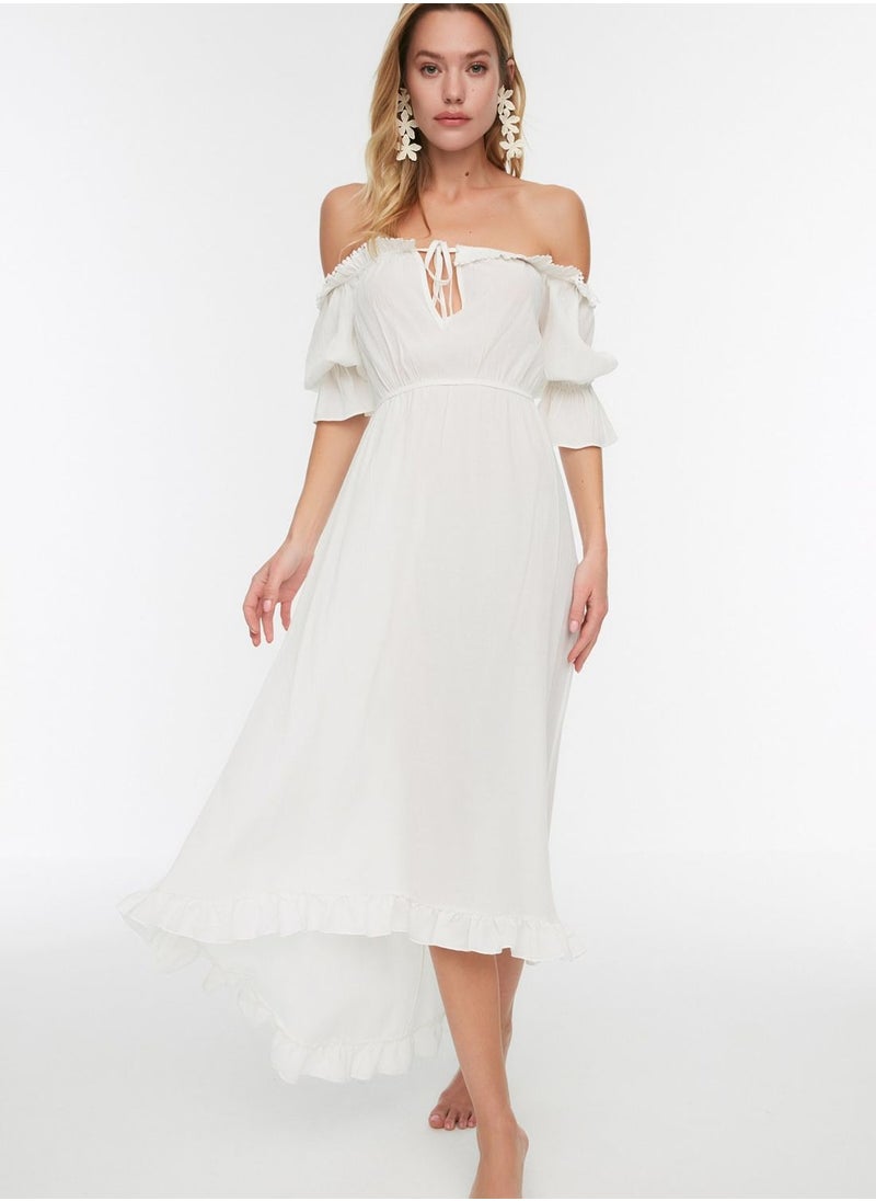 trendyol - Off Shoulder Dress - Image 1