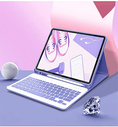 AnMengXinLing Keyboard Case for iPad 11th(A16)/iPad 10th Generation 2022 with Mouse Detachable Wireless Bluetooth Keyboard Pencil Holder Slim Leather Cover for iPad11/iPad10, (New Pink) - Image 3