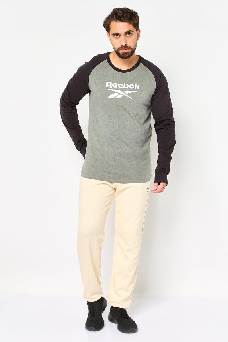 Reebok Men Sportswear Fit Long Sleeve Outdoor T-Shirt, Multicolor - Image 2