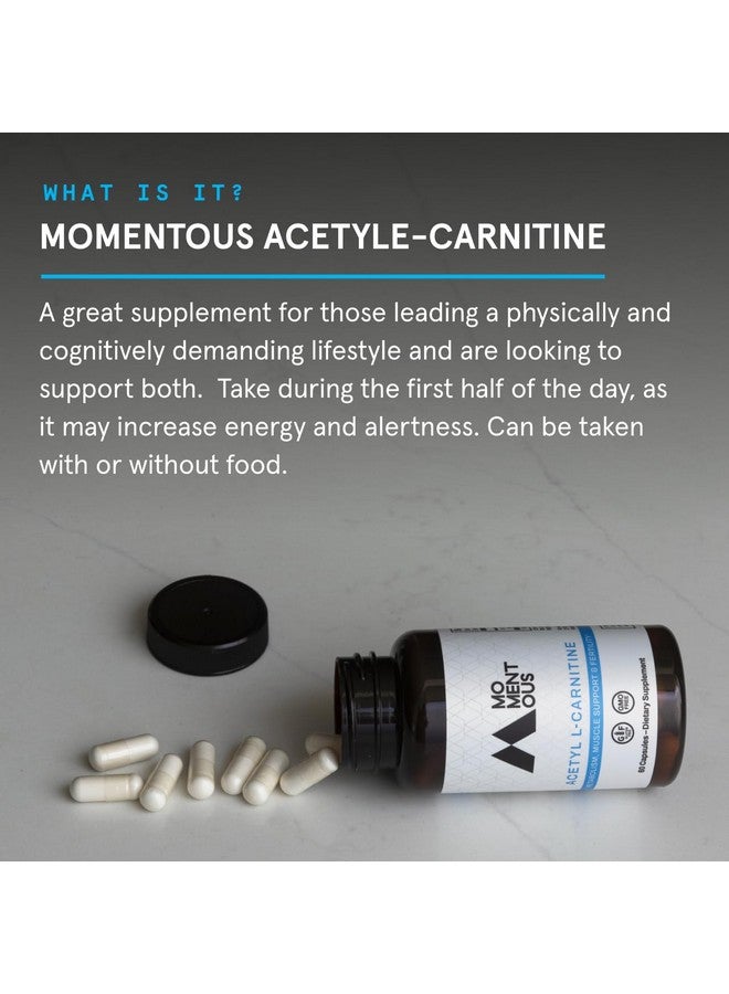 momentous acetyl l carnitine Momentous Momentous Acetyl-Carnitine, 60 Servings | Best Price Bahrain