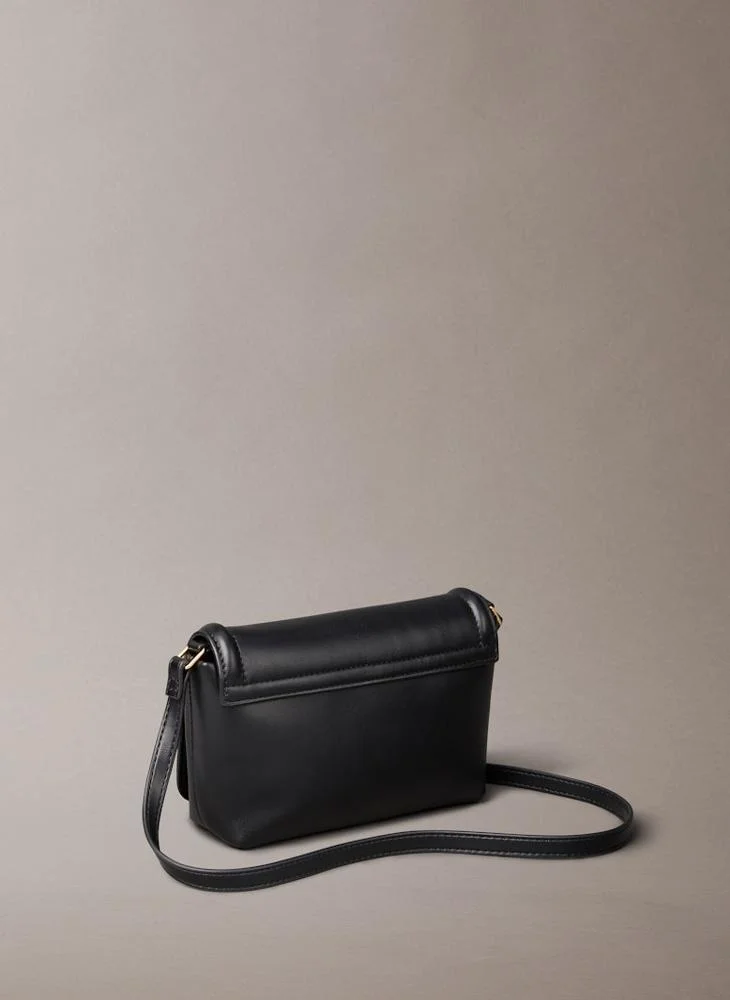 CALVIN KLEIN Logo Raised Flap Crossbody