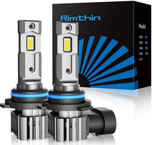 rimthin 9006HB4 Bulbs HB4 Fog Lights 6000K Cool White IP67 Waterproof Pack of 2