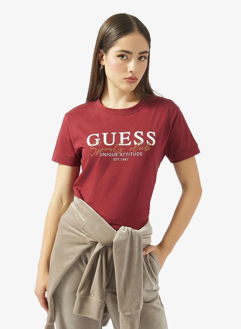 GUESS Artemisia Crew Neck Short Sleeve T-Shirt