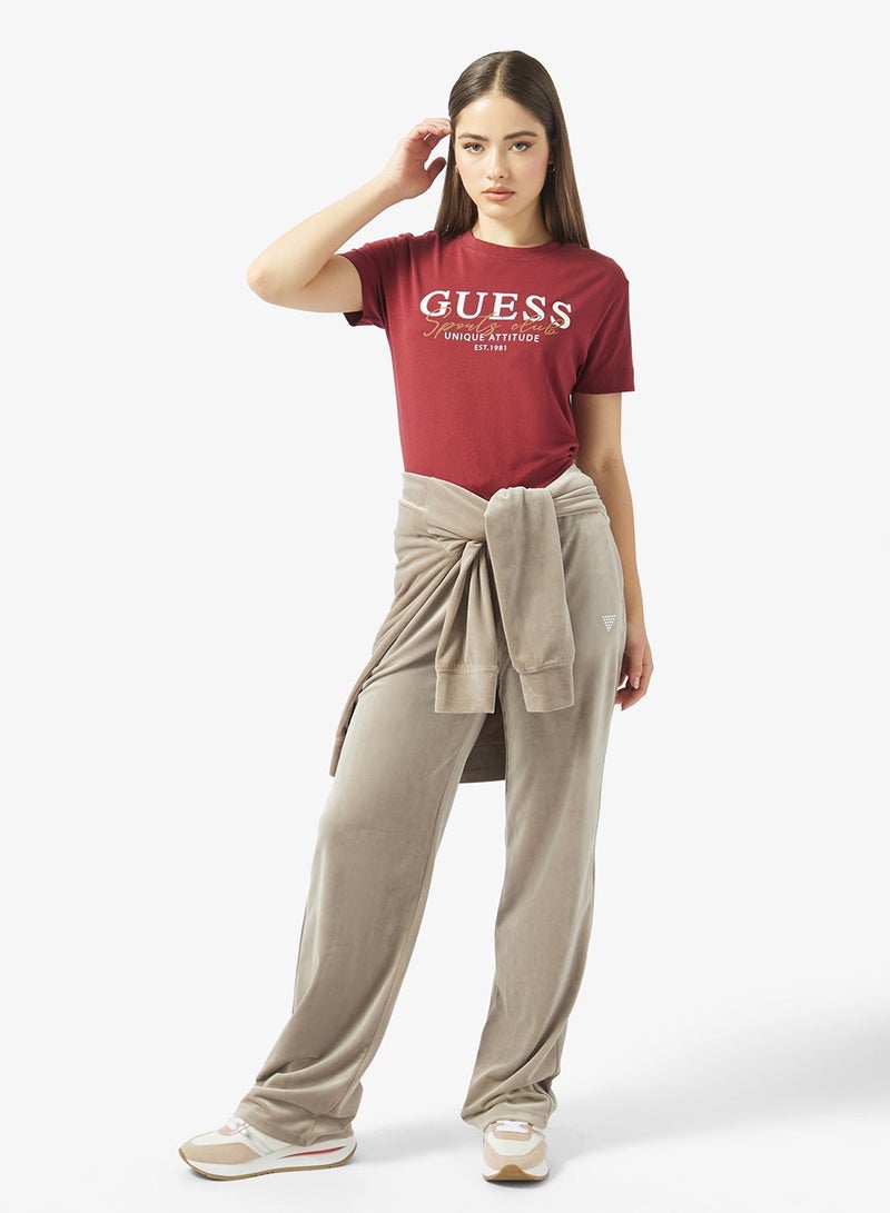 جس تي شيرت أرتيميسيا بياقة مستديرة وأكمام قصيرة - Image 4