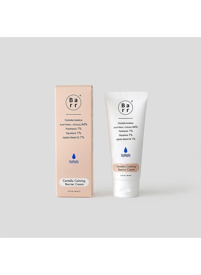 Barr - Centella Calming Barrier Cream, 64% Centella Asiatica, 1% panthenol vitaminB5, 1% Jojoba Seed Oil, 1% Squalane, Vegan - Image 1
