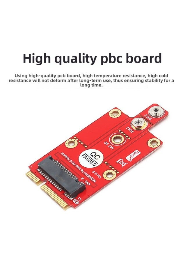 Mini PCI-E To M.2 Key B Expansion Card 4G/5G Module Adapter Card With Double SIM Card Slot-Color:With SIM Card - Image 5
