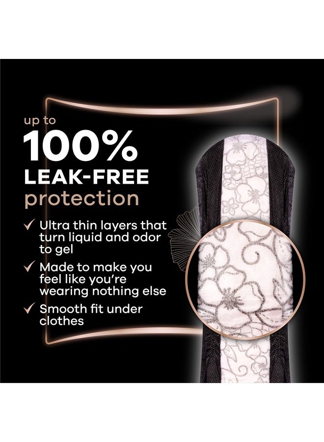 Always Discreet Boutique Incontinence Pads, for Bladder Leaks, Extra Heavy Absorbency, Long Length, 40 CT (Packaging May Vary) - Image 2