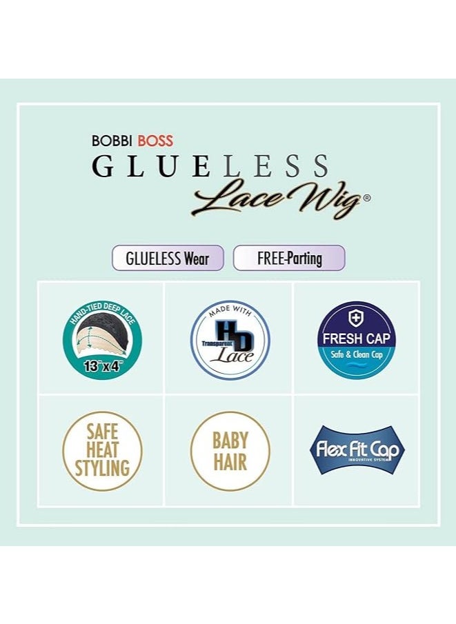 BOBBI BOSS Bobbi Boss Premium Synthetic HD Lace - MLF473 TAREN - #1B  - Image 5