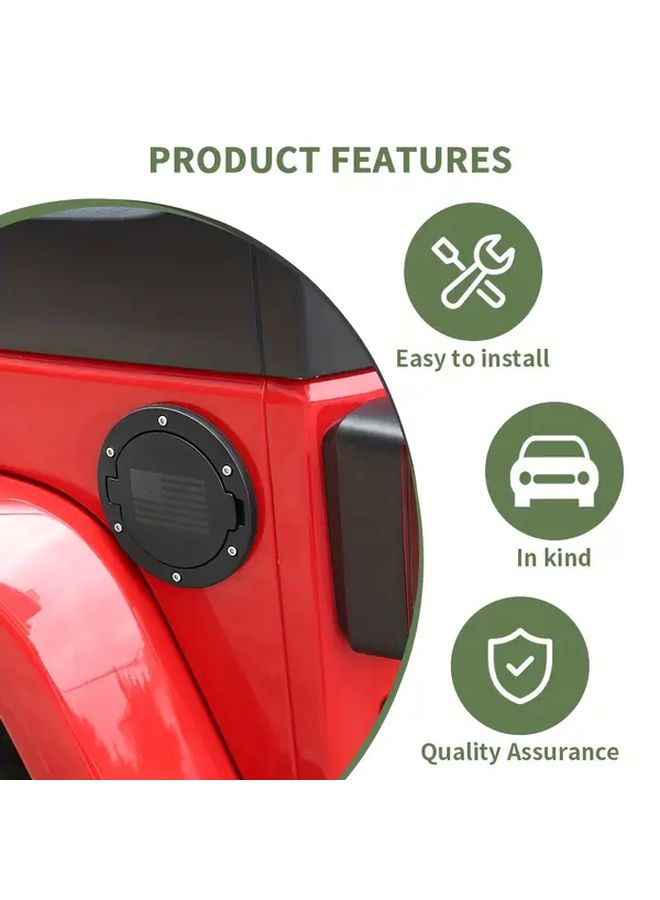 Durable ABS and Metal Car Fuel Tank Gas Cap Replacement - Image 5