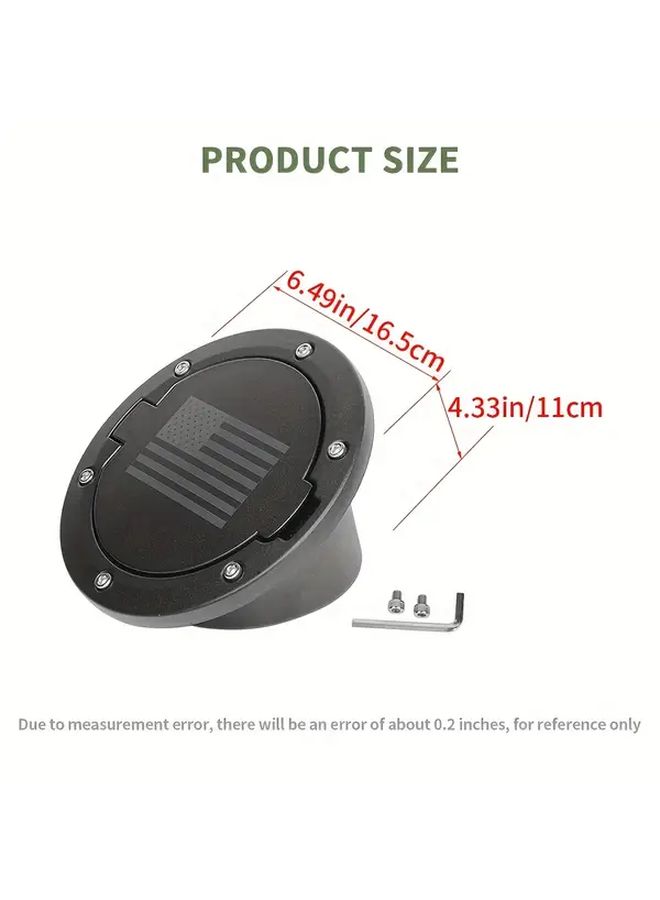 Durable ABS and Metal Car Fuel Tank Gas Cap Replacement - Image 2