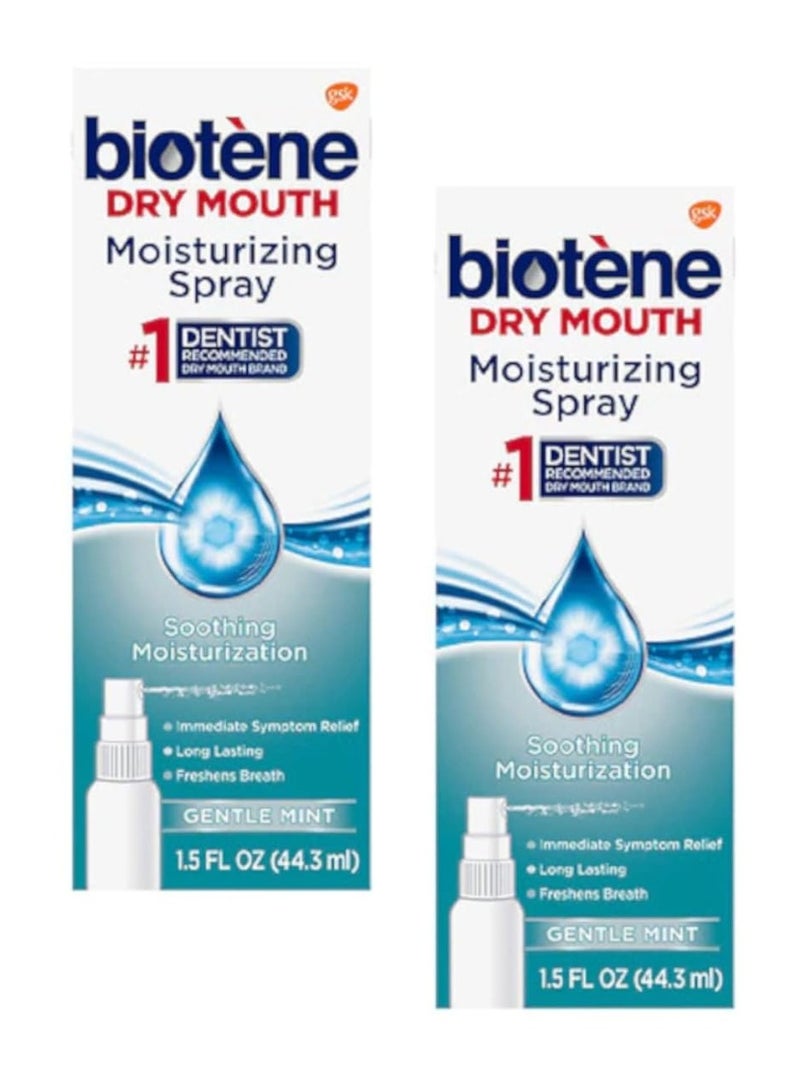 Biotene Moisturizing Mouth Spray, 1.5 fl oz - 2pc by Biotene - Image 1