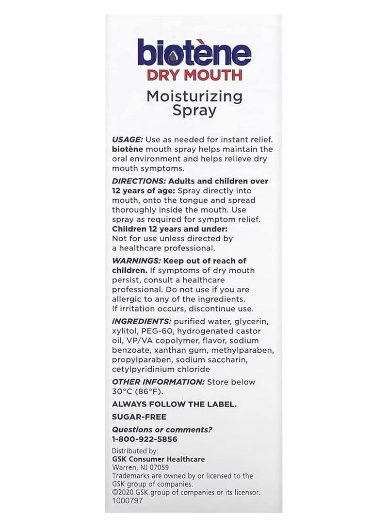 Biotene Moisturizing Mouth Spray, 1.5 fl oz - 2pc by Biotene - Image 4