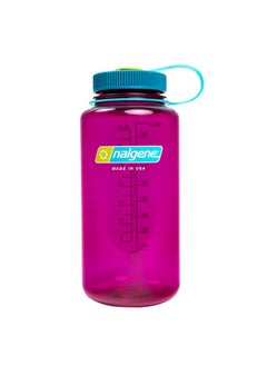 Nalgene Sustain Tritan Bpa-Free Water Bottle Made With Material Derived From 50% Plastic Waste, 32 Oz, Wide Mouth, Eggplant  - Image 1