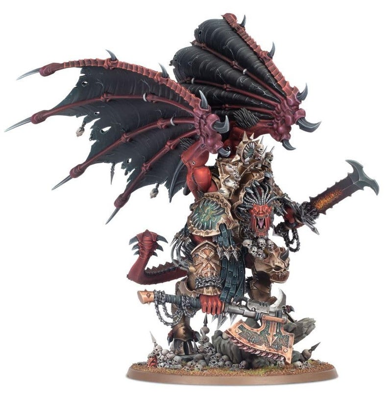 Games Workshop Warhammer 40k - Space Marine Chaos World Eaters Angron, Primark Demon of Khorne - Image 2