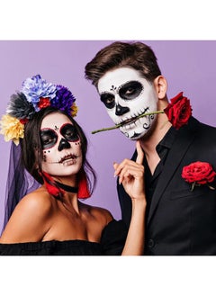 Mysense Black Face Body Paint Stick, Waterproof Eye Black for Baseball Softball Football Lacrosse, Black Lipstick Facepaint for Halloween SFX Skull Zombie Vampire Skeleton Clown Makeup  - Image 5