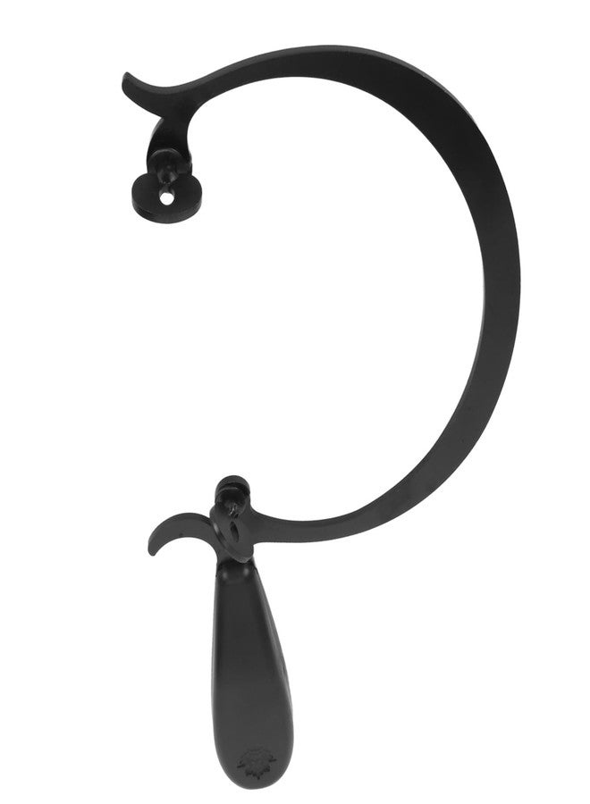 ciciglow Jewelers Saw Frame, Alloy Curved Coping Saw Frame with Black Handle Handicraft Tools for Decoration, Hobby, Craft Processing, Jewelry Stores - Image 1