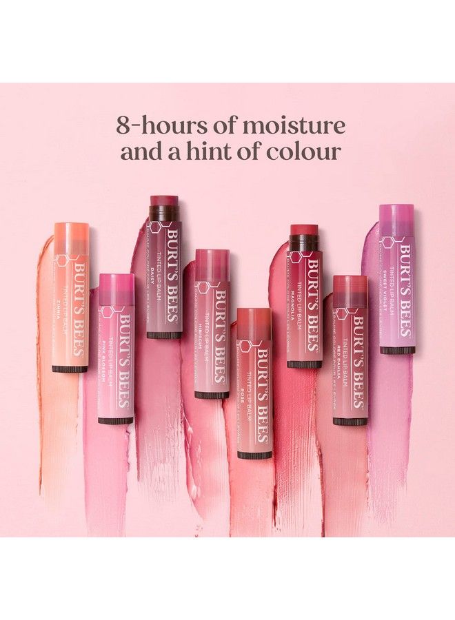 Burt's Bees بلسم شفاه ملون داليا حمراء 015 أونصة - Image 3